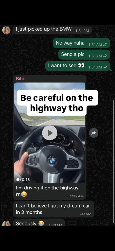 Client message